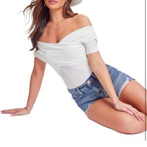 YMI Women's Blue Denim festival Shorts